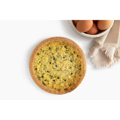 Alla Prima Traditional Quiche Veg Spinach - 20oz
