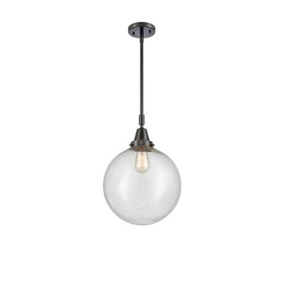 Beacon - 1 Light Stem Hung Mini Pendant In Industrial Style-16.13 Inches Tall and 12 Inches Wide
