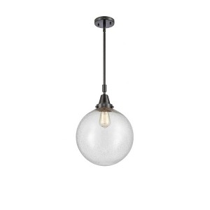 Beacon - 1 Light Stem Hung Mini Pendant In Industrial Style-16.13 Inches Tall and 12 Inches Wide - 1 of 1