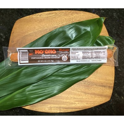 Redondo's Mo'ono Sweet Portuguese Hot Sausage - 5oz