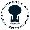 Boy's Star Trek: The Next Generation Property Of The USS Enterprise T-Shirt - 2 of 4