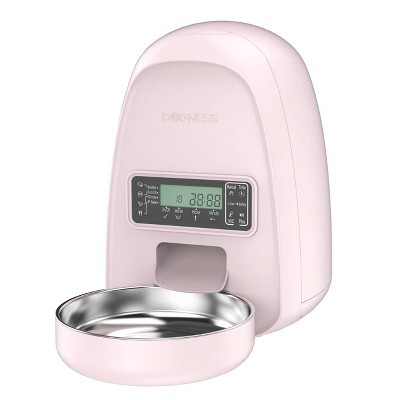 Dogness Mini Programmable Automated Feeder - Pink