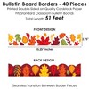 Big Dot of Happiness Fall Leaves - Scalloped Classroom Decor - Bulletin Board Borders - 51 Feet - 3 of 4