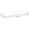 VidaXL Desk Top 43.3 in.x23.6 in.x0.6 in. Bamboo - 4 of 4