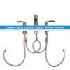 Whizmax Bathroom Faucets for Sink 3 Hole, Faucet for Bathroom Sink, Bathroom Faucet with Pop up Drain and Cold Hot Water Lines - 3 of 4