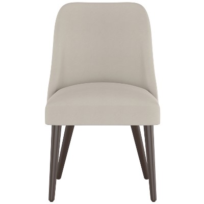 Geller Modern Dining Chair in Shiny Velvet - Project 62™