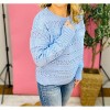 Women's Knit Textured Sweater - Vine & Love - 2 of 4