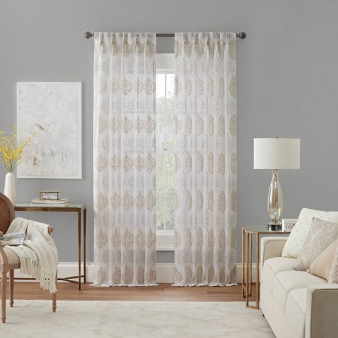 White room store darkening curtains