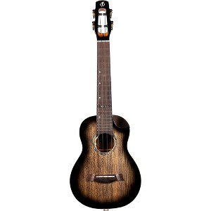 Flight Peter Moss Signature Concert Acoustic-Electric Ukulele Black - 1 of 2