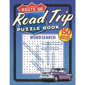 The Great American Route 66 Puzzle Book - (Grab a Pencil Press) by  Applewood Books (Paperback) - 1 of 1