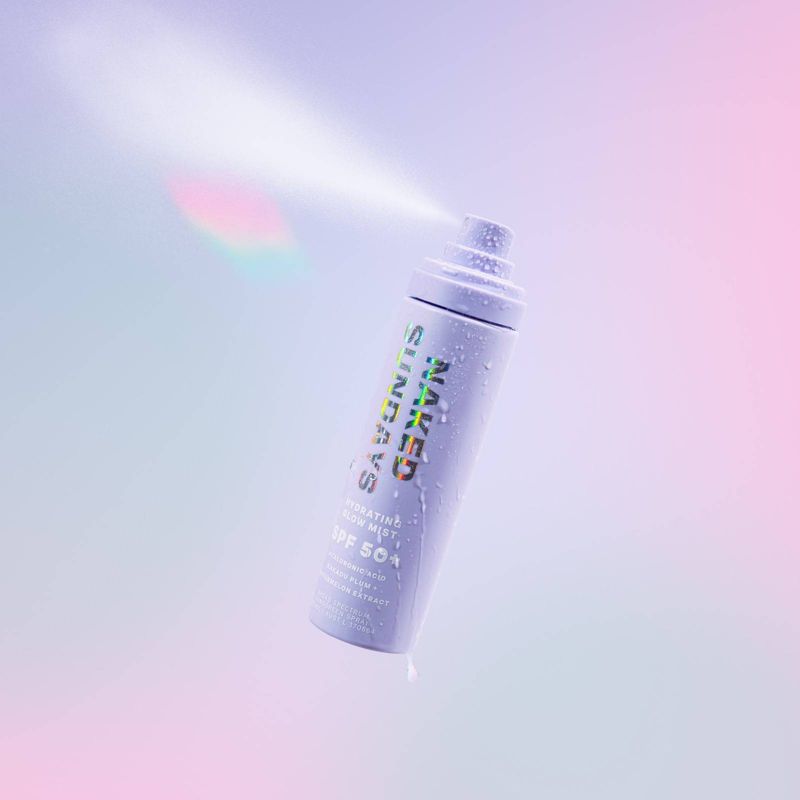Naked Sundays Hydrating Glow Face Mist Top Up Spray - SPF50+ - 75ml, 2 of 11