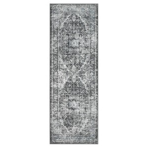 COZONY Washable Vintage Oriental Rug, Non-Shedding Distressed Medallion Carpet for Living Room Bedroom Office - 1 of 4