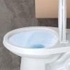 Two-piece elongated toilet with universal height, siphonic flush, and 1.28 GPF; strong flushing performance and cUPC certified for your bathroom. - image 4 of 4