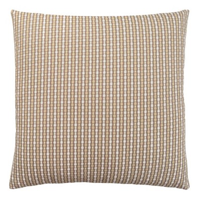 TopComfy Support Pillow Decorative Throw Pillow with Classic Dot Design for Sofa or Bed, Gray, 17"*17"*2"