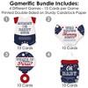 Big Dot of Happiness Batter Up - Baseball - 4 Baby Shower Games - 10 Cards Each - Gamerific Bundle - 3 of 4