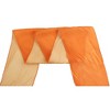 INSPIRE CHIC Women's Solid Contrast Color Pleated Long Satin Neck Scarves 49.2"x4.3" 1 Pc - 4 of 4