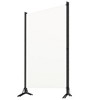 vidaXL 3-Panel Room Divider Cream White 102.4Inchx70.9Inch - 3 of 4