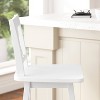 Taylor & Logan Gisella Swivel Barstool White - 3 of 4
