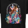 Women's - Disney - Adventure Comes In Waves Short Sleeve Graphic T-Shirt - image 2 of 4