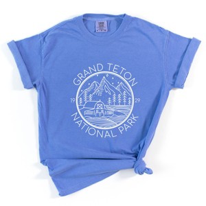 Simply Sage Market Grand Teton National Park Garment Dyed Tee - 1 of 4