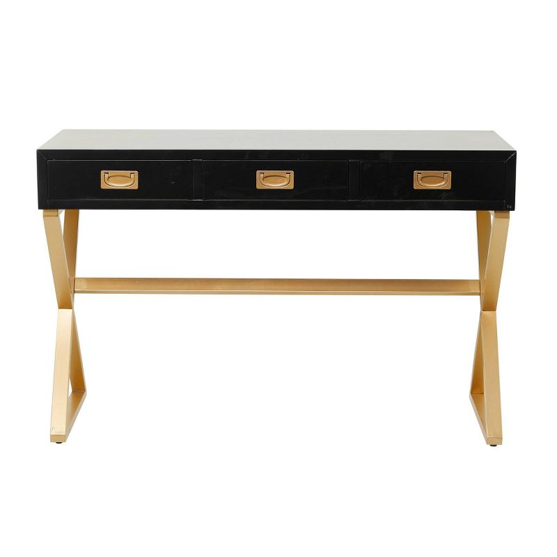 30" x 47" Contemporary Wood Desk - Olivia & May, 1 of 9