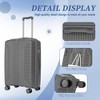 KWPZQEB Luggage Sets 3 Piece Hardside Suitcase with Spinner Wheels & Tsa Lock (20in/24in/28in) - 3 of 4