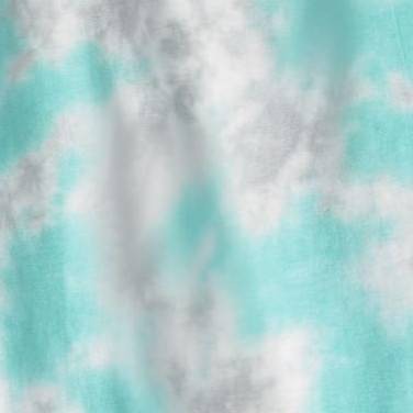 blue grey tie dye