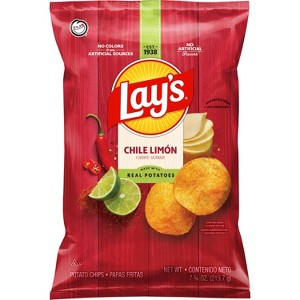 Lay's Chile Limón Flavored Potato Chips - 7.75oz - 1 of 4