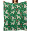 DSANE Irish Wheaten Terrier Dog Christmas Throw Blanket Soft Fleece Christmas Blanket Cozy Flannel Throw for Couch Bed - 2 of 4