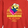 Boys' - Despicable Me Minions - Sunshine On My Mind Long Sleeve Graphic T-Shirt - 2 of 4
