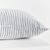 Plum & Post Otis Pinstripe Lumbar Pillow - 3 of 4