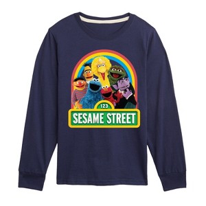 Boys' - Sesame Street - Group -Toddler and Youth Long Sleeve T-Shirt Long Sleeve Graphic T-Shirt - 1 of 3