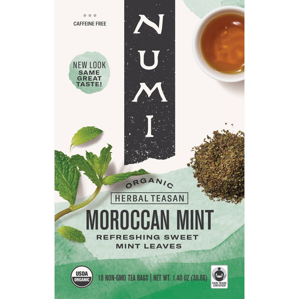 UPC 680692101041 product image for Numi Organic Moroccan Mint Tea - 18ct | upcitemdb.com