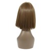 Unique Bargains Women's Wigs 10" Brown with Wig Cap - 4 of 4