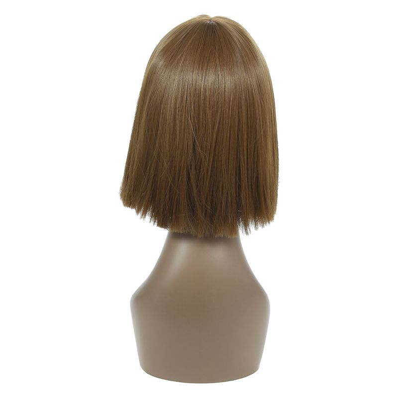 Unique Bargains Women's Wigs 10" Brown with Wig Cap, 4 of 7