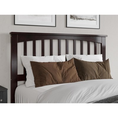 AFI Furnishings Mission Full Headboard with Turbo Charger in Espresso