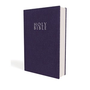 Niv, Gift and Award Bible, Leather-Look, Blue, Red Letter Edition, Comfort Print - by  Zondervan (Paperback) - 1 of 1