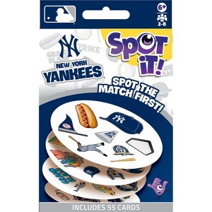 MasterPieces Officially Licensed MLB New York Yankees Spot It Game for Kids and Adults - 1 of 3