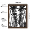 Americanflat 22x28 Poster Frame in Walnut with Polished Plexiglass - Horizontal and Vertical Formats with Included Hanging Hardware - 2 of 4