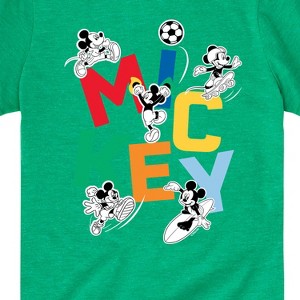 Boys' - Disney - Mickey Playing Sports Short Sleeve Graphic T-Shirt - 1 of 4