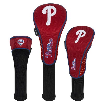 Team Effort Mlb 3 Piece Headcover Set - Philadelphia Phillies : Target