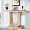 Tribesigns 39.37" Narrow Console Sofa Table Beige - 3 of 4