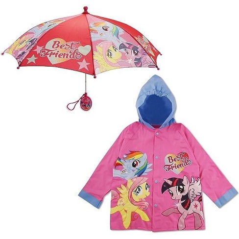 My little 2025 pony raincoat