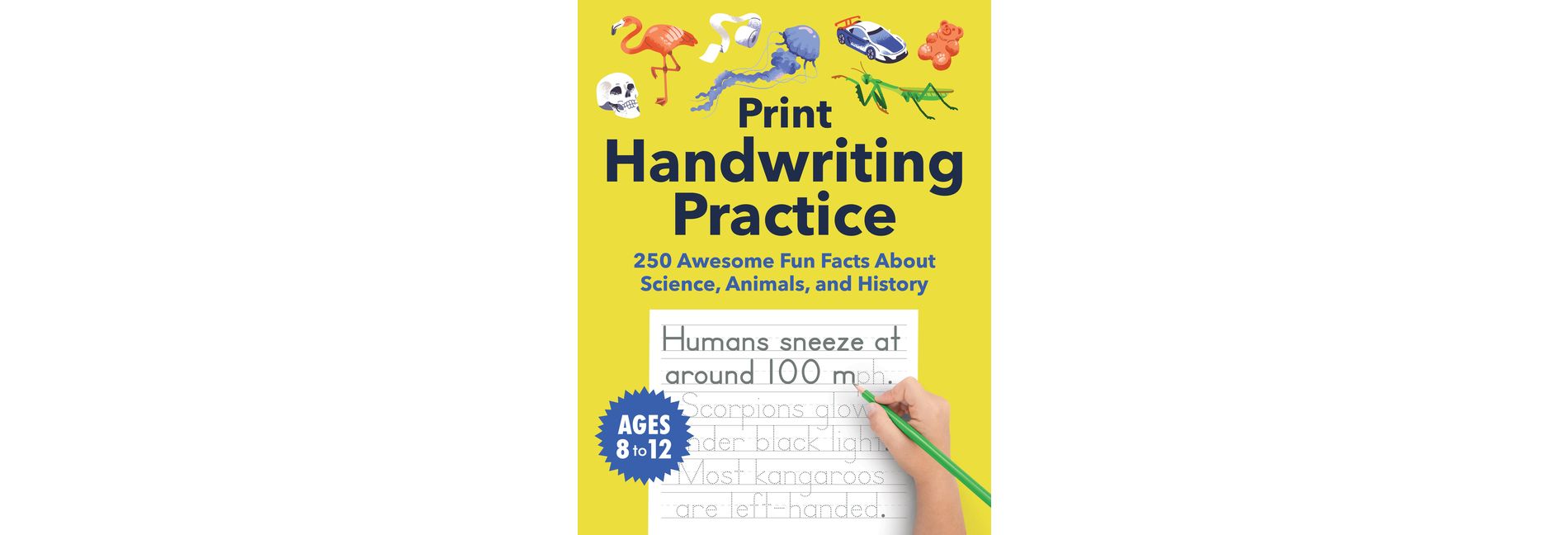Print Handwriting Practice for Kids 8-12 - by  Spruce Books (Paperback)