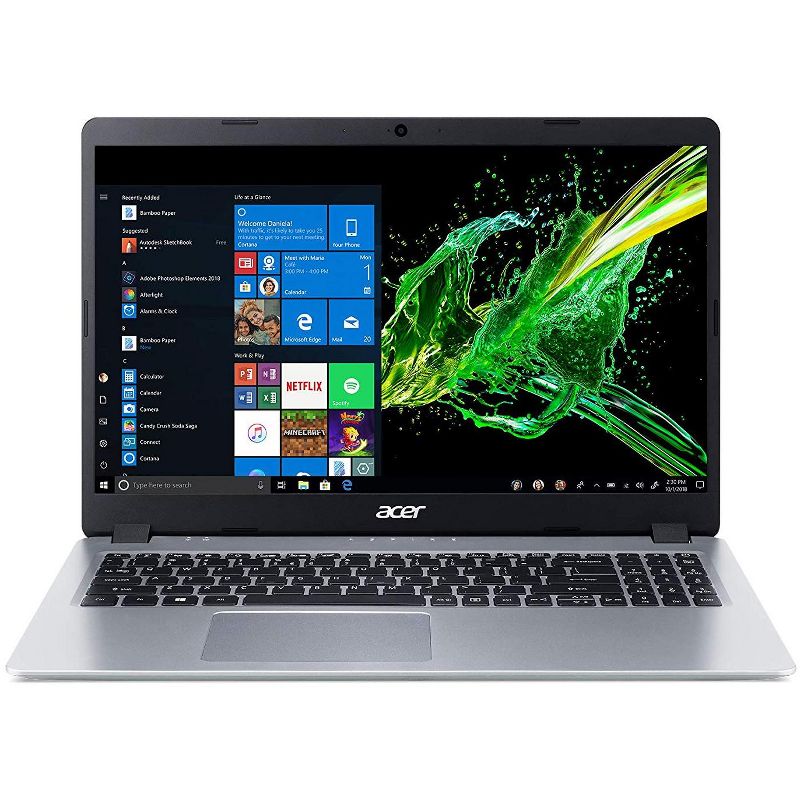 Acer Aspire 5 - 15.6" Laptop AMD Ryzen 3200U 2.6GHz 4GB Ram 128GB SSD W10H - Manufacturer Refurbished, 1 of 6