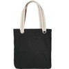 Reusable Tote Handbag Spacious And Durable Canvas Heavy Duty Tote Bag With Interior Pocket - 2 of 4