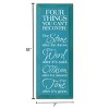 Slickblue Four Things You Can’t Recover Wood Sign – Rustic Wall Decor – Inspirational Quote 7x18 Inches, Color Options - 3 of 3