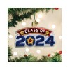 Old World Christmas Blown Glass Ornament for Christmas Tree, Class of 2024 - 2 of 4