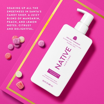Native Limited Edition Holiday Gumdrop Moisturizing Shampoo 2 pack