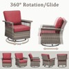 Buenhomino Outdoor Patio All-Weather Wicker Furniture Set - 3 of 4